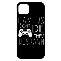 Чехол для iPhone 14 Plus Gamers dont die they respawn - PrintSalon