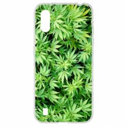 Чехол для Samsung A01/M01 Ganja-PrintSalon Чехол для Samsung A01/M01 Ganja