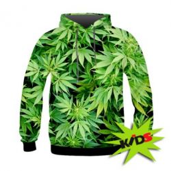 Дитяче 3D худі Ganja