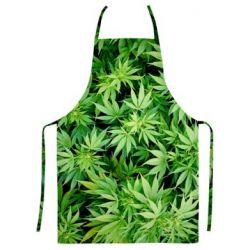 Фартух з 3D принтом Ganja - PrintSalon