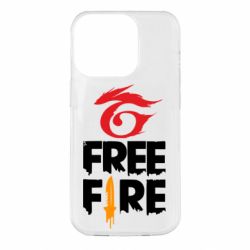 Чохол для iPhone 14 Pro Garena and Free Fire logo - PrintSalon
