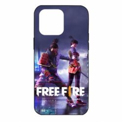 Чехол для iPhone 14 Pro Max Garena Free Fire Samurai Team