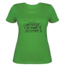 Жіноча футболка Garland - PrintSalon