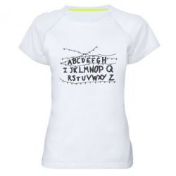 Жіноча футболка для спорту Garland - PrintSalon