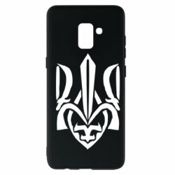 Чехол для Samsung A8+ 2018 Гарний герб України - PrintSalon