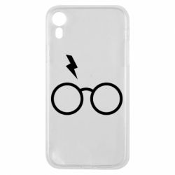 Чехол для iPhone XR Гарри Поттер лого - PrintSalon