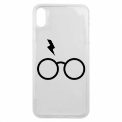 Чехол для iPhone Xs Max Гарри Поттер лого - PrintSalon