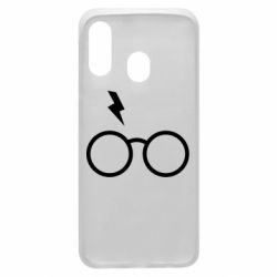 Чехол для Samsung A40 Гарри Поттер лого - PrintSalon
