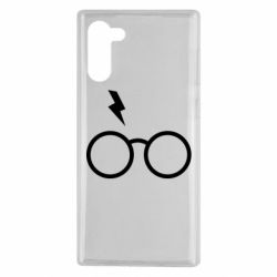 Чехол для Samsung Note 10 Гарри Поттер лого - PrintSalon