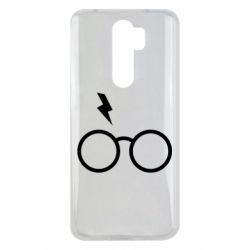 Чехол для Xiaomi Redmi Note 8 Pro Гарри Поттер лого - PrintSalon