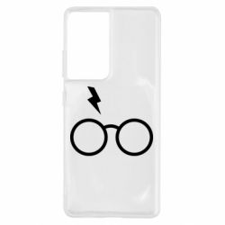 Чехол для Samsung S21 Ultra Гарри Поттер лого - PrintSalon