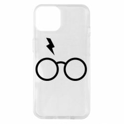 Чехол для iPhone 14 Гарри Поттер лого - PrintSalon