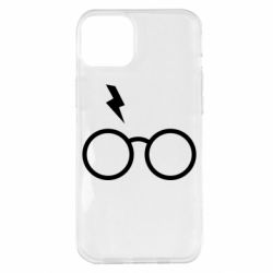 Чехол для iPhone 14 Plus Гарри Поттер лого - PrintSalon