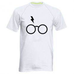 Мужская футболка для спорта Гарри Поттер лого - PrintSalon