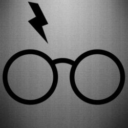 Наклейка Гарри Поттер лого - PrintSalon