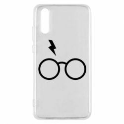 Чехол для Huawei P20 Гарри Поттер лого - PrintSalon