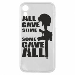 Чехол для iPhone XR Gave All - PrintSalon