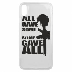 Чехол для iPhone Xs Max Gave All - PrintSalon