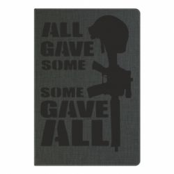 Блокнот с принто Gave All - PrintSalon