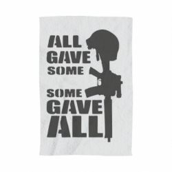 Полотенце с принтом Gave All - PrintSalon