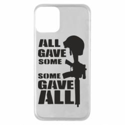 Чехол для iPhone 11 Gave All - PrintSalon