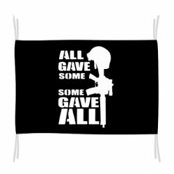 Флаг Gave All - PrintSalon
