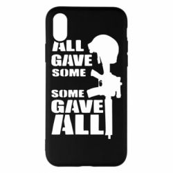 Чехол для iPhone X/Xs Gave All - PrintSalon