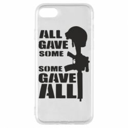 Чехол для iPhone 7 Gave All - PrintSalon