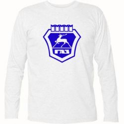 Футболка с длинным рукавом ГАЗ - PrintSalon