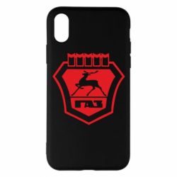 Чехол для iPhone X/Xs ГАЗ - PrintSalon