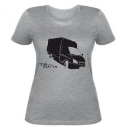 Женская футболка Газель Мафия - PrintSalon
