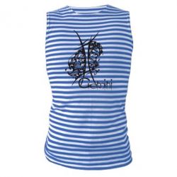 Майка-тельняшка Gemini (Близнецы) - PrintSalon