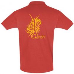 Мужское поло Gemini (Близнецы) - PrintSalon