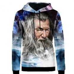 Жіноче 3D худі Гендальф-PrintSalon Жіноче 3D худі Гендальф