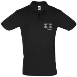 Мужское поло Genesis Evangelion Seele logo - PrintSalon