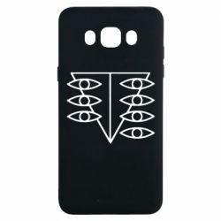 Чохол для Samsung J7 2016 Genesis Evangelion Seele logo-PrintSalon Чохол для Samsung J7 2016 Genesis Evangelion Seele logo