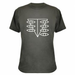 Камуфляжна футболка Genesis Evangelion Seele logo - PrintSalon