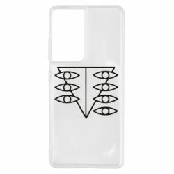 Чохол для Samsung S21 Ultra Genesis Evangelion Seele logo - PrintSalon
