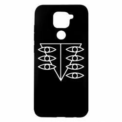 Чохол для Xiaomi Redmi Note 9 / Redmi 10X Genesis Evangelion Seele logo - PrintSalon