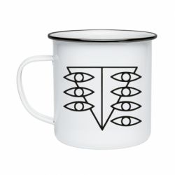 Кружка емальована Genesis Evangelion Seele logo - PrintSalon