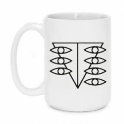 Чашка 420ml Genesis Evangelion Seele logo - PrintSalon