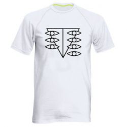 Чоловіча футболка для спорту Genesis Evangelion Seele logo - PrintSalon