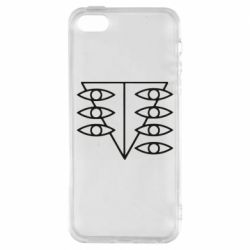 Чохол для iphone 5/5S/SE Genesis Evangelion Seele logo