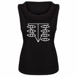 Женская майка Genesis Evangelion Seele logo