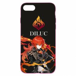 Чохол для iPhone SE 2022 Genshin Impact Diluc - PrintSalon