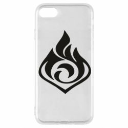 Чехол для iPhone SE 2022 Genshin Impact Pyro - PrintSalon