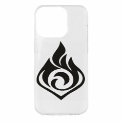 Чехол для iPhone 14 Pro Genshin Impact Pyro - PrintSalon