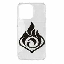 Чехол для iPhone 14 Pro Max Genshin Impact Pyro - PrintSalon