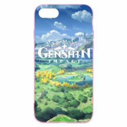 Чохол для iPhone SE 2022 Genshin Impact World - PrintSalon