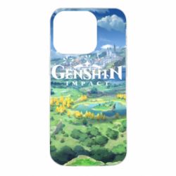 Чохол для iPhone 14 Pro Genshin Impact World - PrintSalon